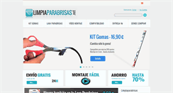 Desktop Screenshot of limpiaparabrisas.net